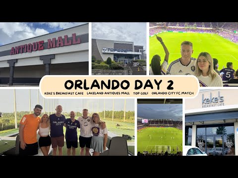 Видео: ОРЛАНДО, ДЕНЬ 2 — ИДЕАЛЬНЫЙ ДЕНЬ В ОРЛАНДО | ЗАВТРАК KEKE'S | АНТИКВАРНЫЙ ЦЕНТР | ТОП-ГОЛЬФ | ФК ...