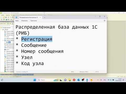 Видео: Механизм РИБ 1С