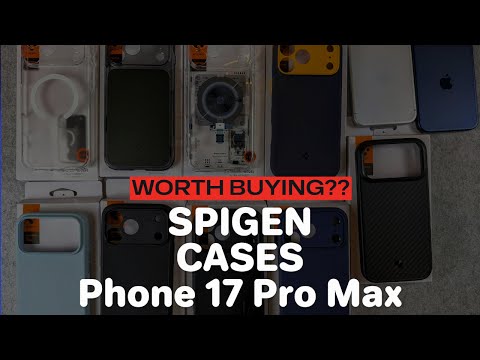 Видео: Что делает чехол Spigen ИДЕАЛЬНЫМ для iPhone 17 Pro Max?