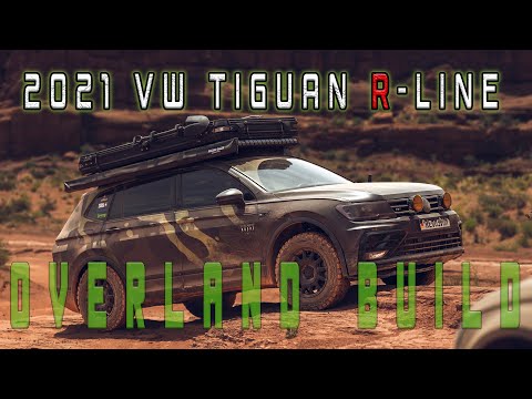 Видео: Невероятный 2021 VW Tiguan Overland Buildaround!!!