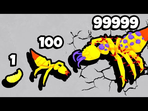 Видео: МАКСИМАЛЬНАЯ ЭВОЛЮЦИЯ МОЩНОСТИ ПАУКА! | Spider Shoot Run