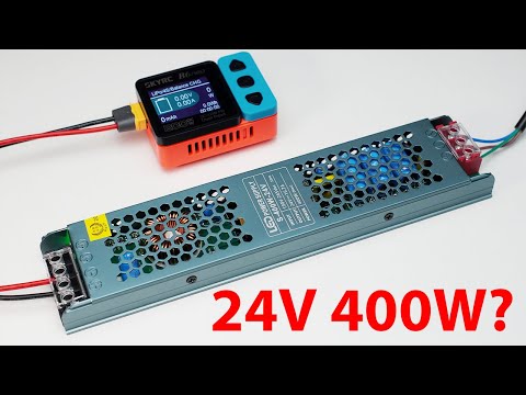 Видео: Блок питания 24V 400W для SKYRC B6neo