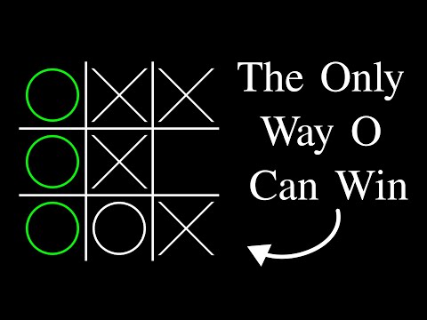 Видео: Существует ровно 14 различных игр в крестики-нолики