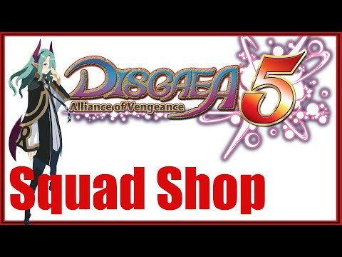 Видео: Полное руководство по Disgaea 5 — Squad Shop