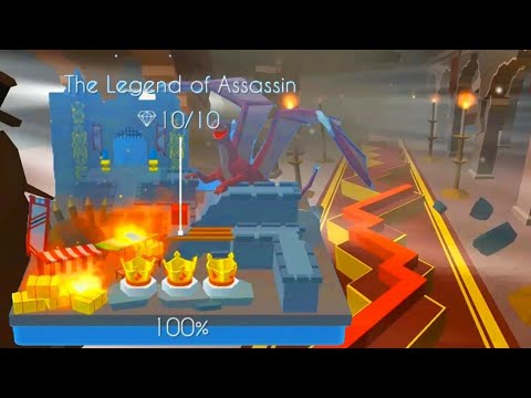 Видео: Прохождение Легенда об убийце Линия Танца // Dancing Line