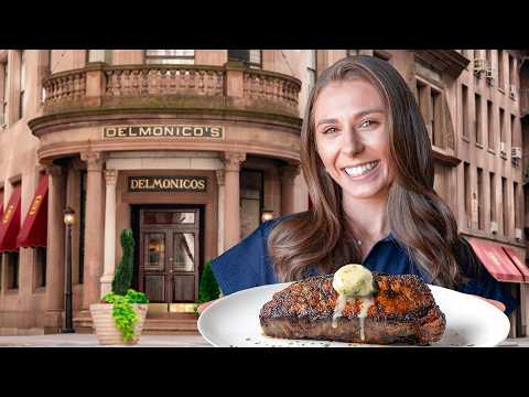 Видео: Попробуем Delmonico — ресторан, который популяризировал рестораны!