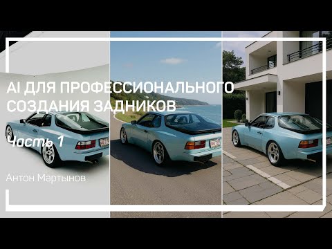 Видео: Зачем это нужно? AI для профессионального создания задников. Антон Мартынов