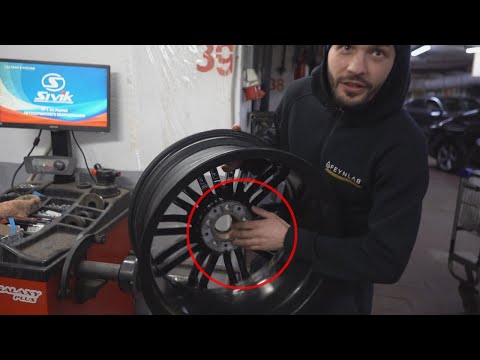 Видео: КАК ОБМАНЫВАЮТ НА ШИНОМОНТАЖЕ?! На правке дисков. Вся правда! | BAGAUTO