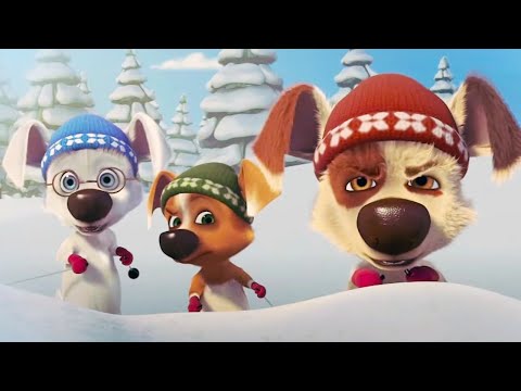 Видео: Белка и Стрелка 💥 Зимние серии (сборник 2) 🐶 Развивающий мультфильм для детей