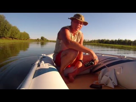 Видео: Лодочный электромотор WaterSnake SXB 34.  Надувная лодка Best Way Hydro Force Marine Pro.