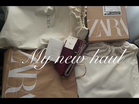 Видео: MY HAUL & UNPACKING | Zara, Daff, JCrew & Shafa. Мої нові покупки, розпаковка і примірка