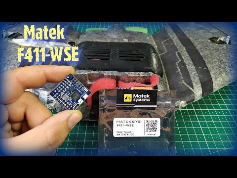 Видео: Matek SF411-WSE Самый компактный полетник для ЛК и самолетов! Подключение,настройка и тесты.