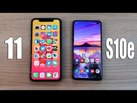 Видео: IPHONE 11 VS SAMSUNG GALAXY S10e - КАКОЙ ВЫБЕРЕШЬ ТЫ? ПОЛНОЕ СРАВНЕНИЕ!