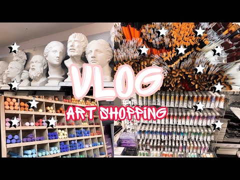 Видео: VLOG #1 | ХУДОЖЕСТВЕННЫЙ МАГАЗИН В ПИТЕРЕ / МОИ ПОКУПКИ || art shopping & haul || OLGA POGORELKO