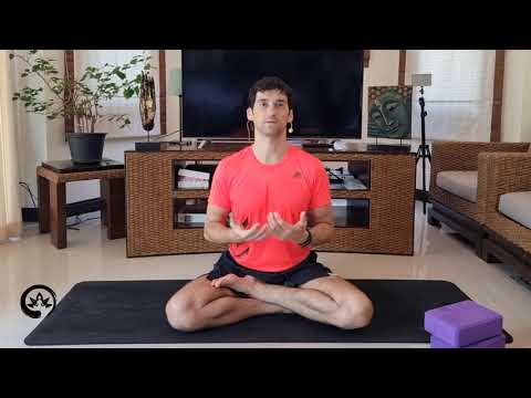 Видео: Тибетская утренняя йога 15 мин + пранаяма. Пять жемчужин для молодости | Йога Хаб Клуб