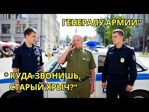 Видео: «Пожилого генерала арестовали на улице — один звонок в Генштаб перевернул всё!»
