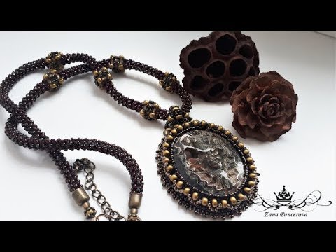 Видео: Кулон из симбирцитовой жеоды 1 часть.