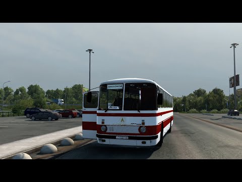Видео: Euro Truck Simulator 2 ЛАЗ 699 Турист Рейс Уфа Сибай
