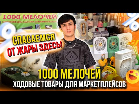 Видео: СПАСАЕМСЯ ОТ ЖАРЫ ЗДЕСЬ!🔥1000 МЕЛОЧЕЙ🤩ХОДОВЫЕ ТОВАРЫ ДЛЯ МАРКЕТПЛЕЙСОВ👍 13-117 Рынок Садовод Москва