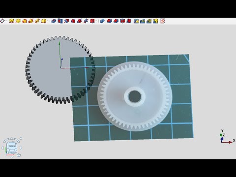 Видео: 27. FreeCAD 1.0 Для начинающих с нуля! Шестерня по изображению / фотографии