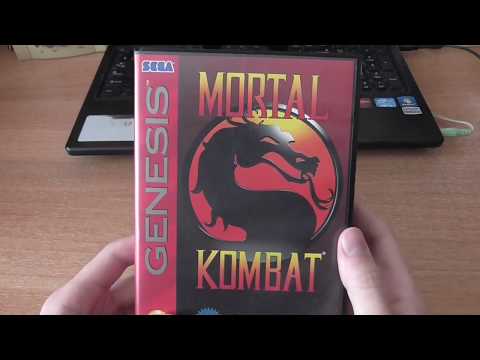 Видео: Распаковка и показ Mortal Kombat для Sega Genesis