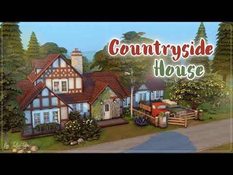 Видео: Дом в сельской местности🐮🍆│Строительство│Countryside House│SpeedBuild│NO CC [The Sims 4]