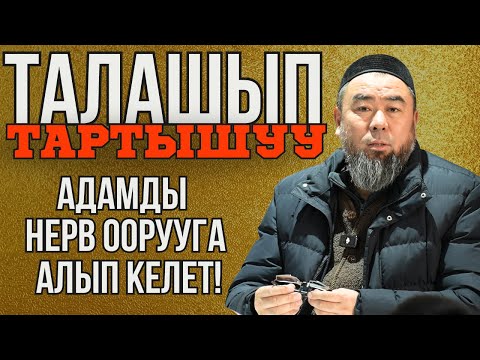 Видео: ТАЛАШЫП-ТАРТЫШУУ АДАМДЫ НЕРВ ООРУУГА АЛЫП КЕЛЕТ! ТАЛАШПА!