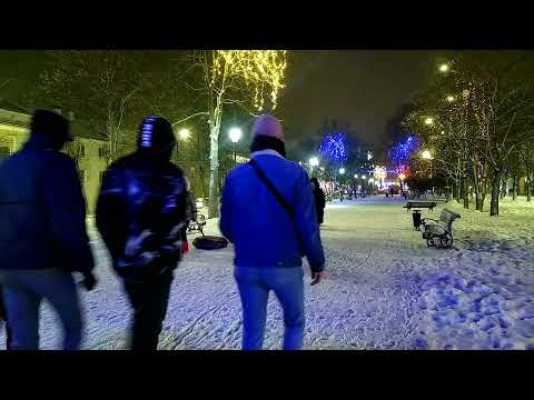 Видео: Волшебство Нового года(часть 1) Полоцк 2022.