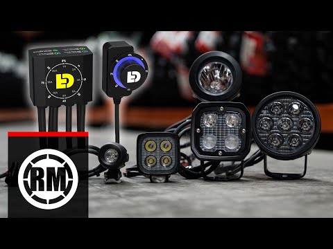 Видео: Линейка светодиодных фонарей Denali для мотоциклов и внедорожников