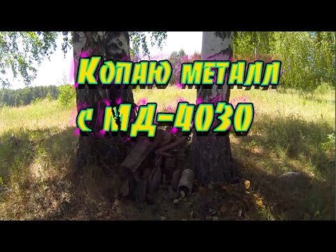 Видео: Копаю металл  с МД-4030