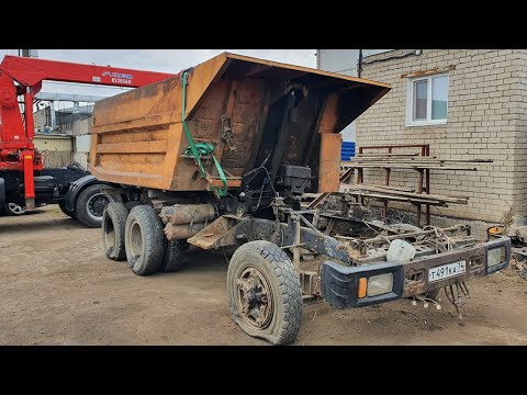 Видео: из УТИЛЯ в новый, восстановим старичка 1986 г будет как новый КамАЗ 2021 года