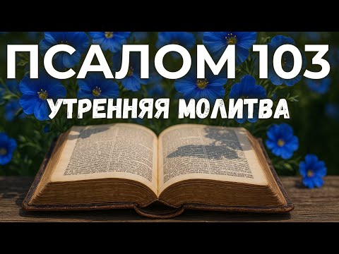 Видео: 11 СЕНТЯБРЯ ПСАЛОМ 103 - ВНИМАНИЕ! Молитва нужна вам ПРЯМО СЕЙЧАС