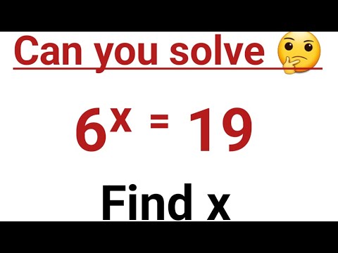 Видео: Красивый показательный вопрос | Можете ли вы решить