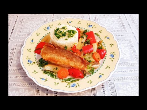 Видео: Как быстро и вкусно приготовить рыбу Хек!!