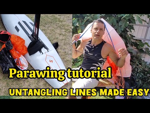 Видео: Распутывание строп стало проще | Лучшие советы | Учебное пособие по парапланеризму