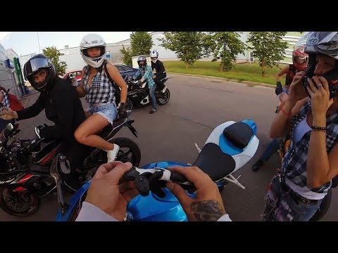 Видео: МОТОДЕВИЧНИК! ДЕВУШКИ на МОТОЦИКЛАХ