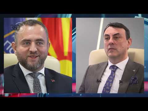 Видео: 360 degrees season 10, show 32 - Интервју со новиот министер за внатрешни работи Панче Тошковски