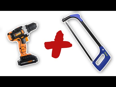 Видео: Новая жизнь старого шуруповерта и ручной пилы