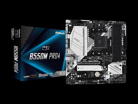 Видео: Обзор и сборка пк с ASRock b550m pro4