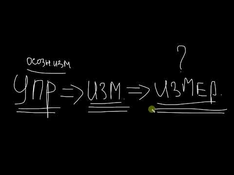 Видео: Управление весом, измеНение реальности, измеРение обратной связи. Про объективные измерения.