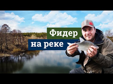 Видео: Фидерная рыбалка на реке весной 2021