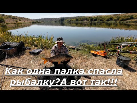 Видео: КАК одна палка спасла РЫБАЛКУ???А вот ТАК!!!