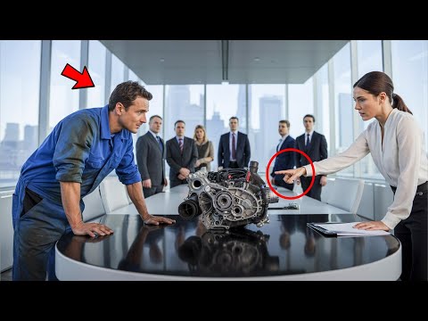 Видео: Починишь двигатель — и моя должность твоя! Рассмеялась миллионерша, но простой механик удивил всех!