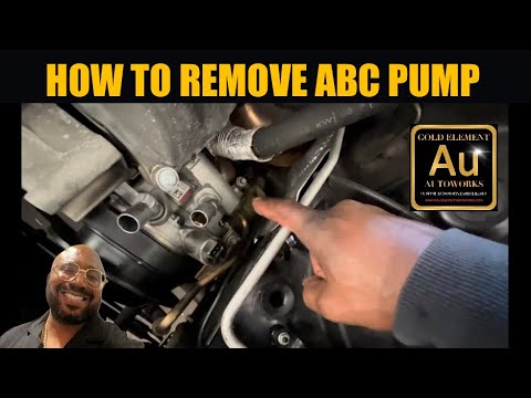Видео: Советы и рекомендации по снятию тандемного насоса ABC Mercedes SL R230 — Gold Element Autoworks LLC