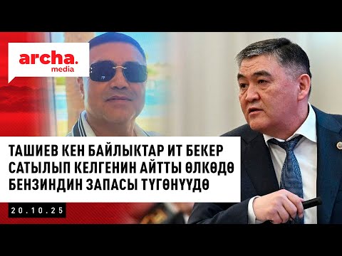 Видео: Кыргызстанда күйүүчү майдын бир айга жетпеген запасы калды
