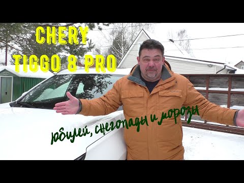 Видео: Chery Tiggo 8 Pro - юбилей, снегопады и морозы