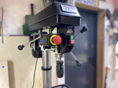 Видео: JET JWDP-12. Сверлильный станок с вариатором.  Распаковка. Сборка. Обмер. Запуск.