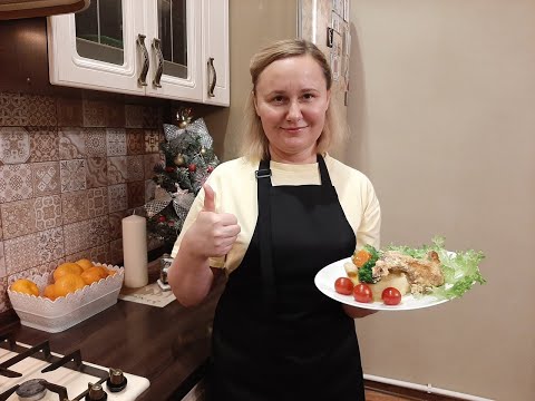 Видео: Сочный КРОЛИК в духовке с брокколи и картошечкой!!!!
