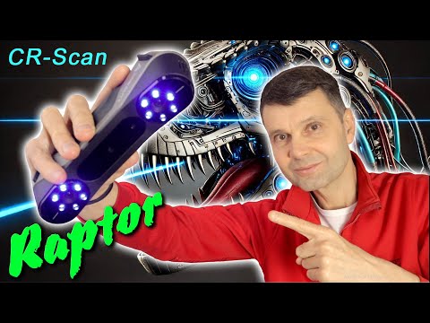 Видео: 🔥 3D сканер Creality Raptor невероятная лазерная точность до мельчайших деталей #3d Игорь Белецкий