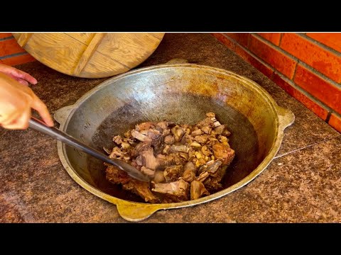 Видео: Қуырдақ.Қой етінен қуырдақ.Қазақша. Рецепт.